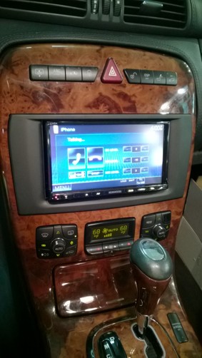 Image for 03 Mercedes Benz CL55 AMG Video deck